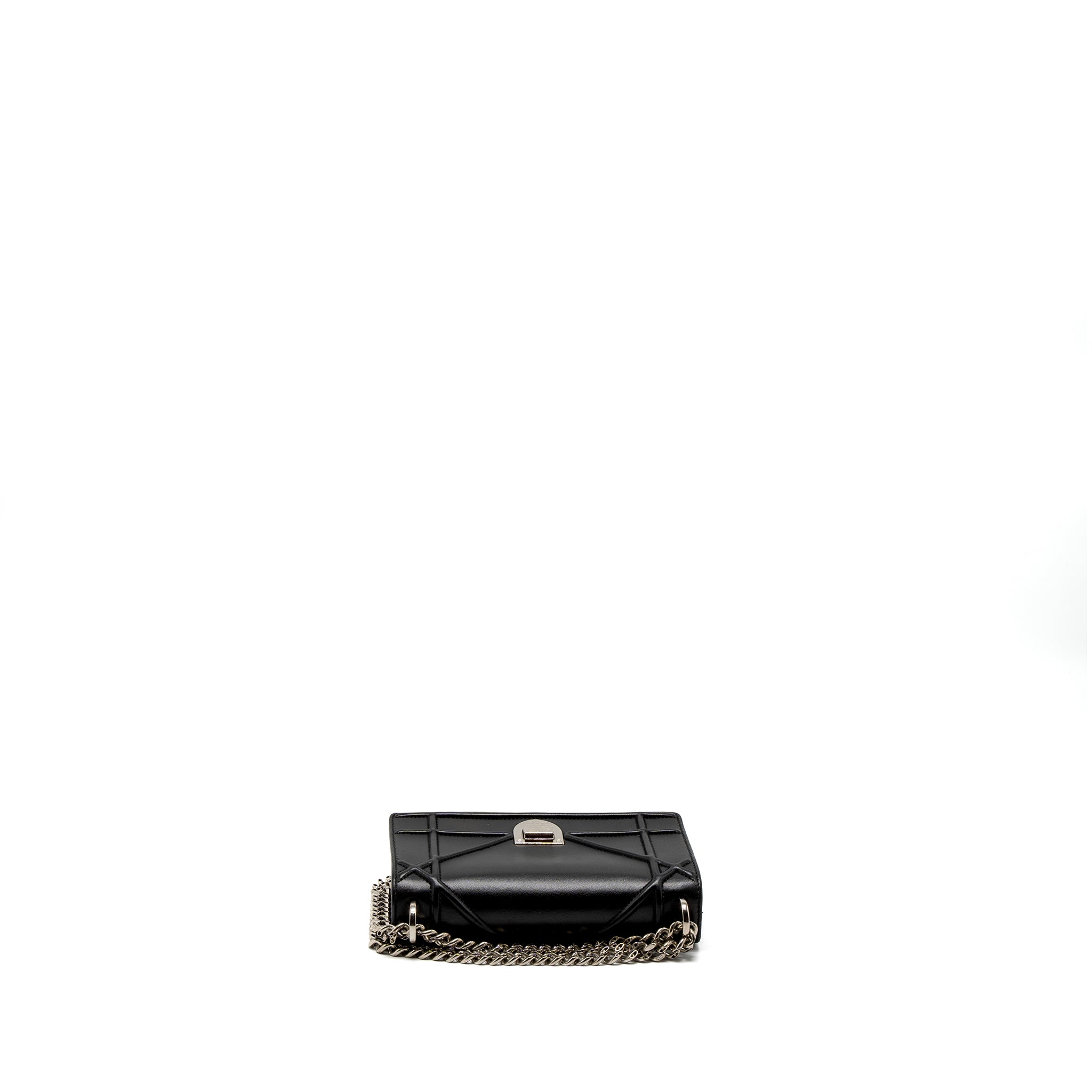 Dior Mini Diorama Bag Calfskin Black SHW - Image 6