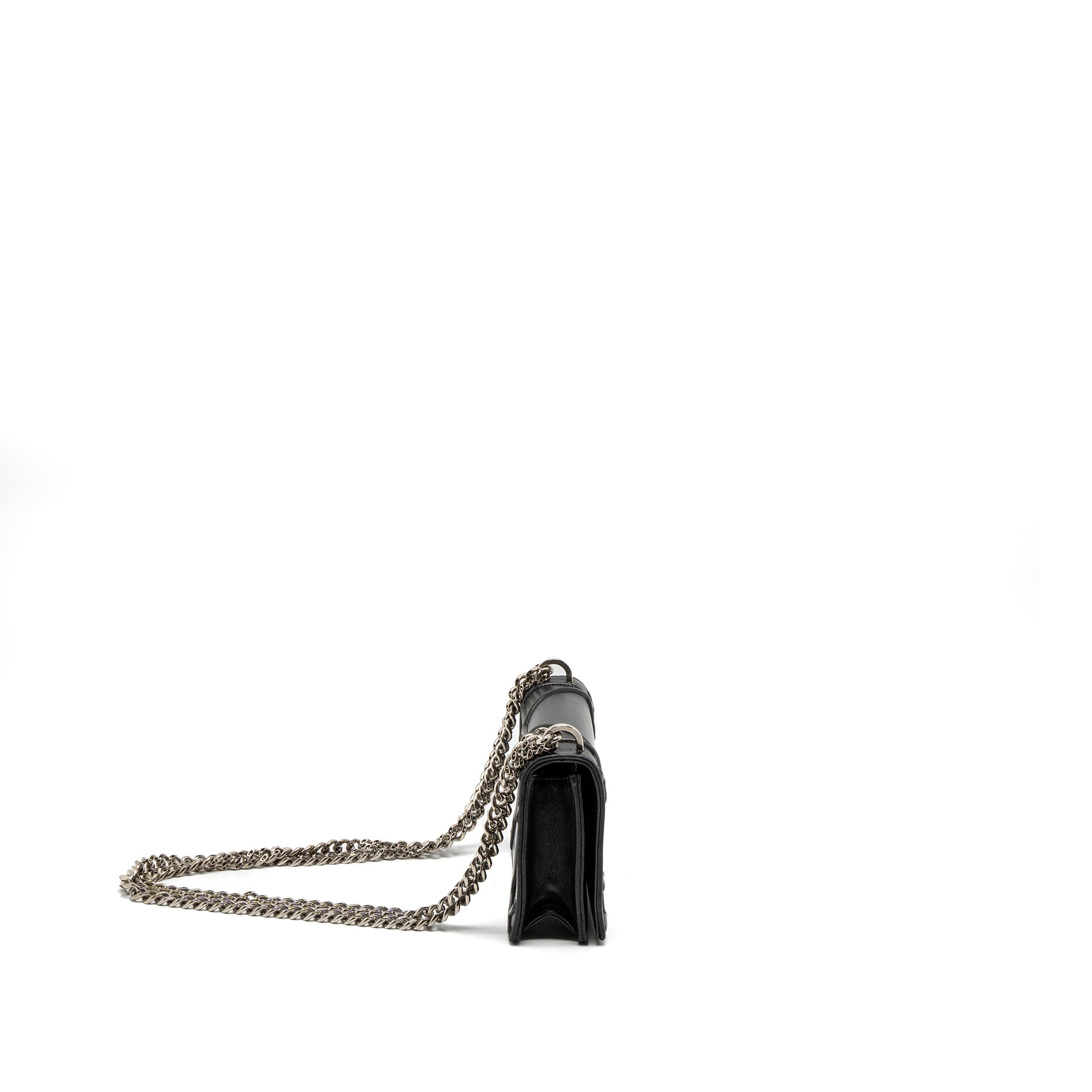 Dior Mini Diorama Bag Calfskin Black SHW - Image 4