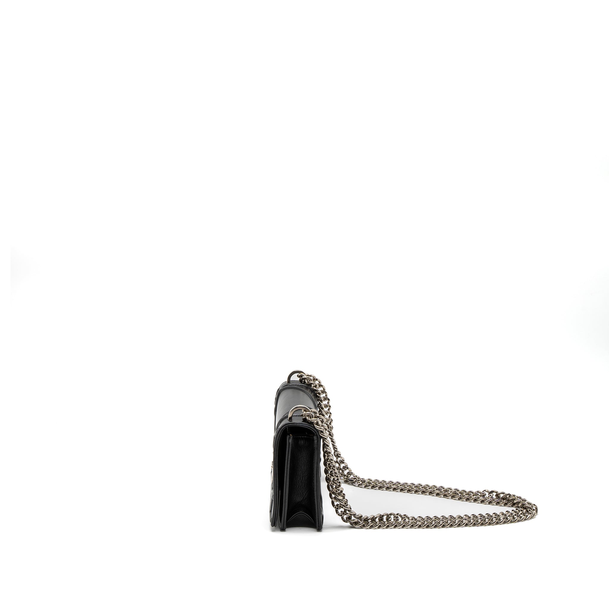 Dior Mini Diorama Bag Calfskin Black SHW - Image 3