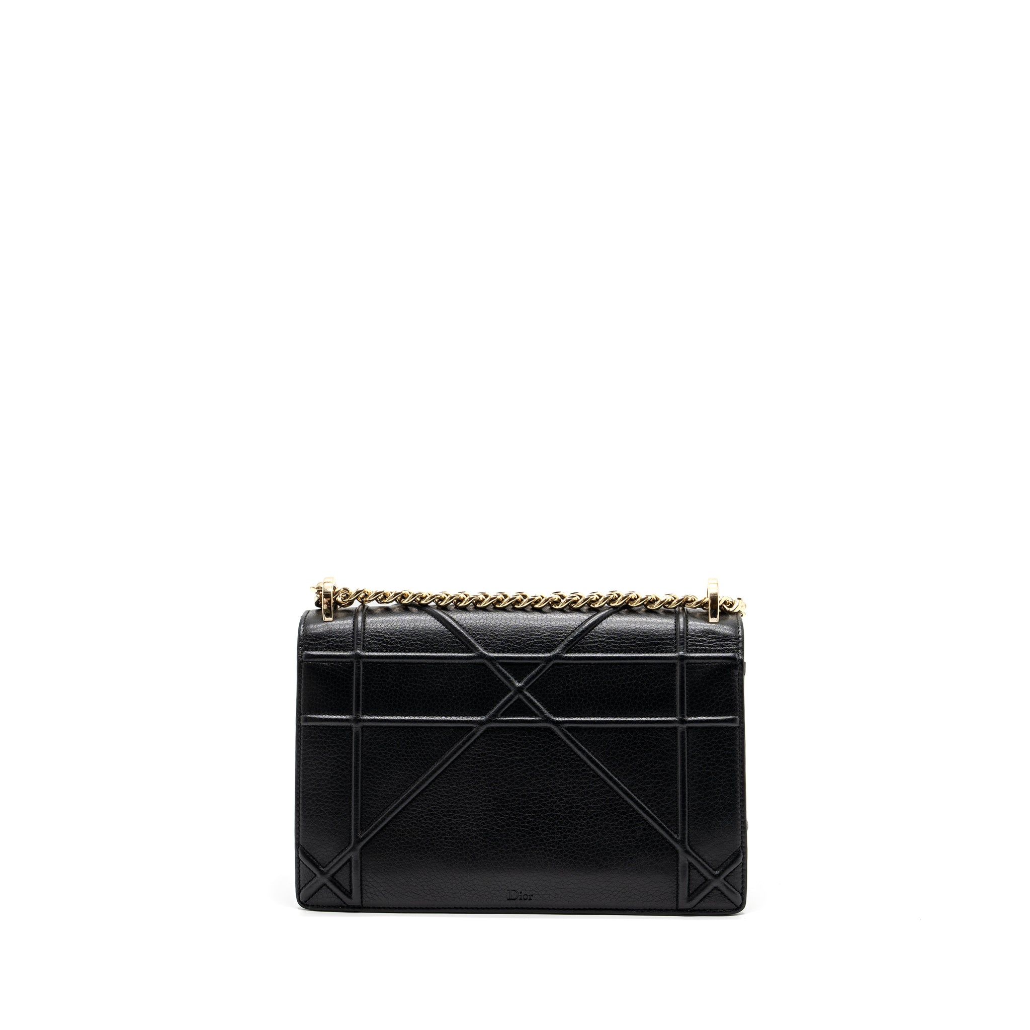 Dior Diorama Bag Calfskin Black LGHW - Image 2