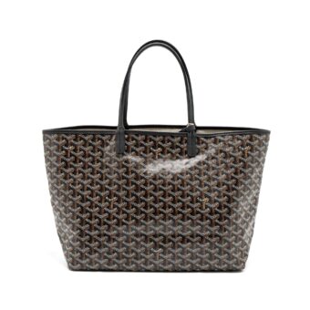 Goyard Saint Louis PM Tote Bag Goyardine Canvas SHW
