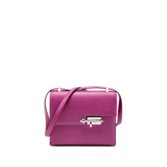 Hermes Verrou 21 Epsom L3 Rose Purple SHW Stamp C