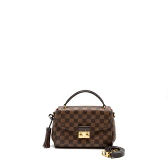 Louis Vuitton Croisette Damier Ebene Canvas GHW