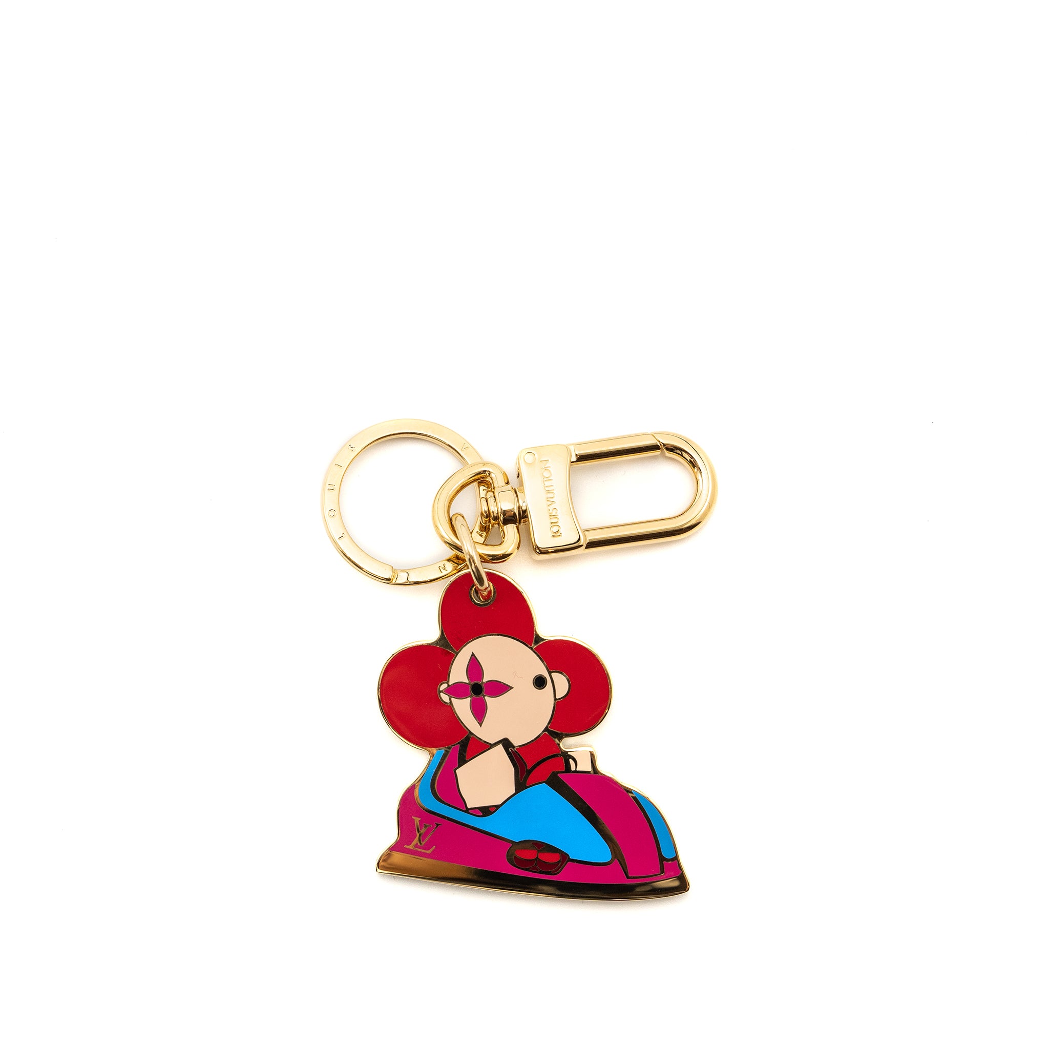 Louis Vuitton Porte Cles-Charm Vivienne Key Ring Multicolour GHW