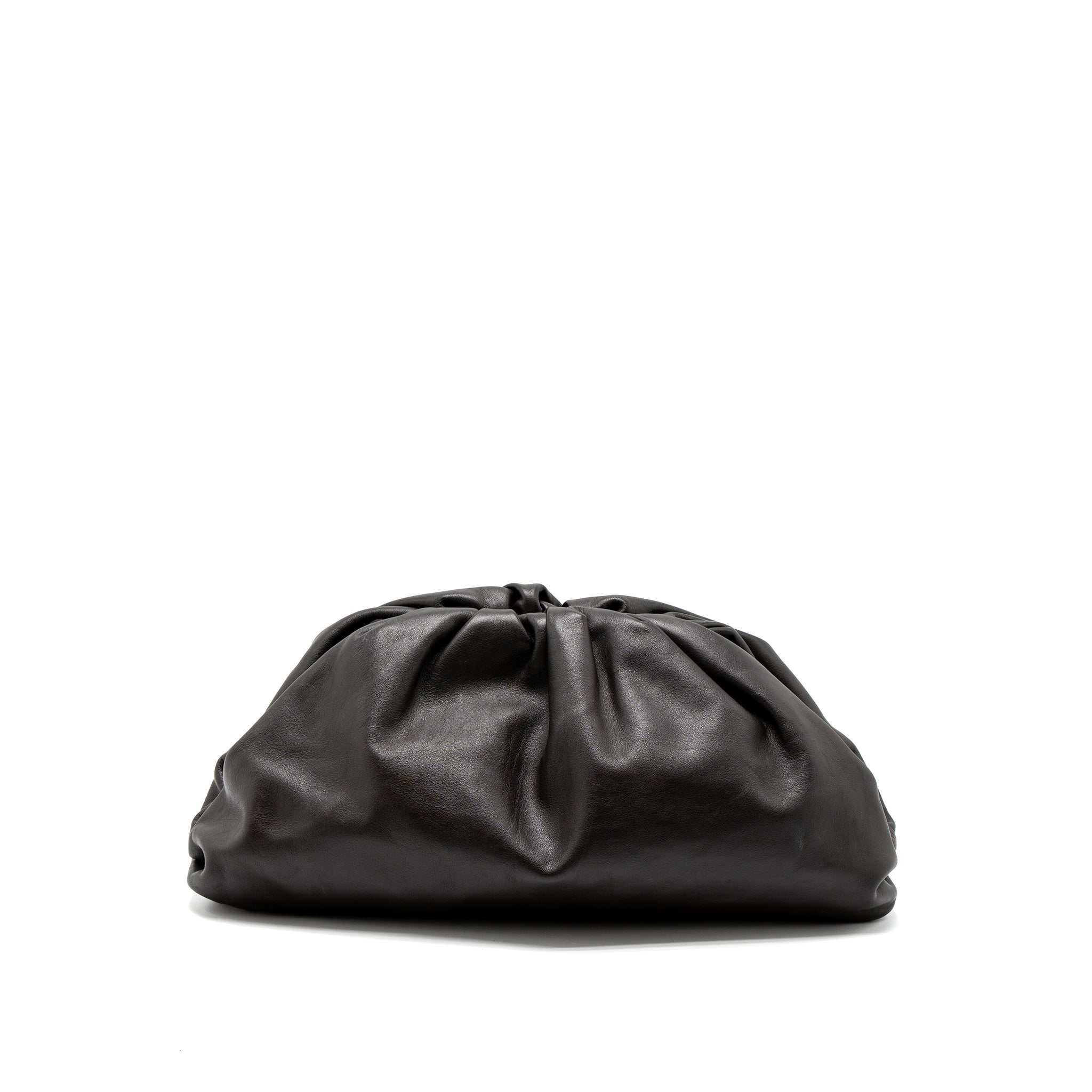 Bottega Veneta Clutch Calfskin Dark Brown GHW - Image 2