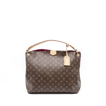 Louis Vuitton Graceful MM Monogram Canvas/Pivoine GHW (New Version)