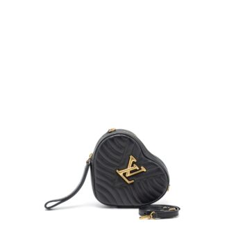Louis Vuitton Coeur New Wave Heart Bag Calfskin Black GHW