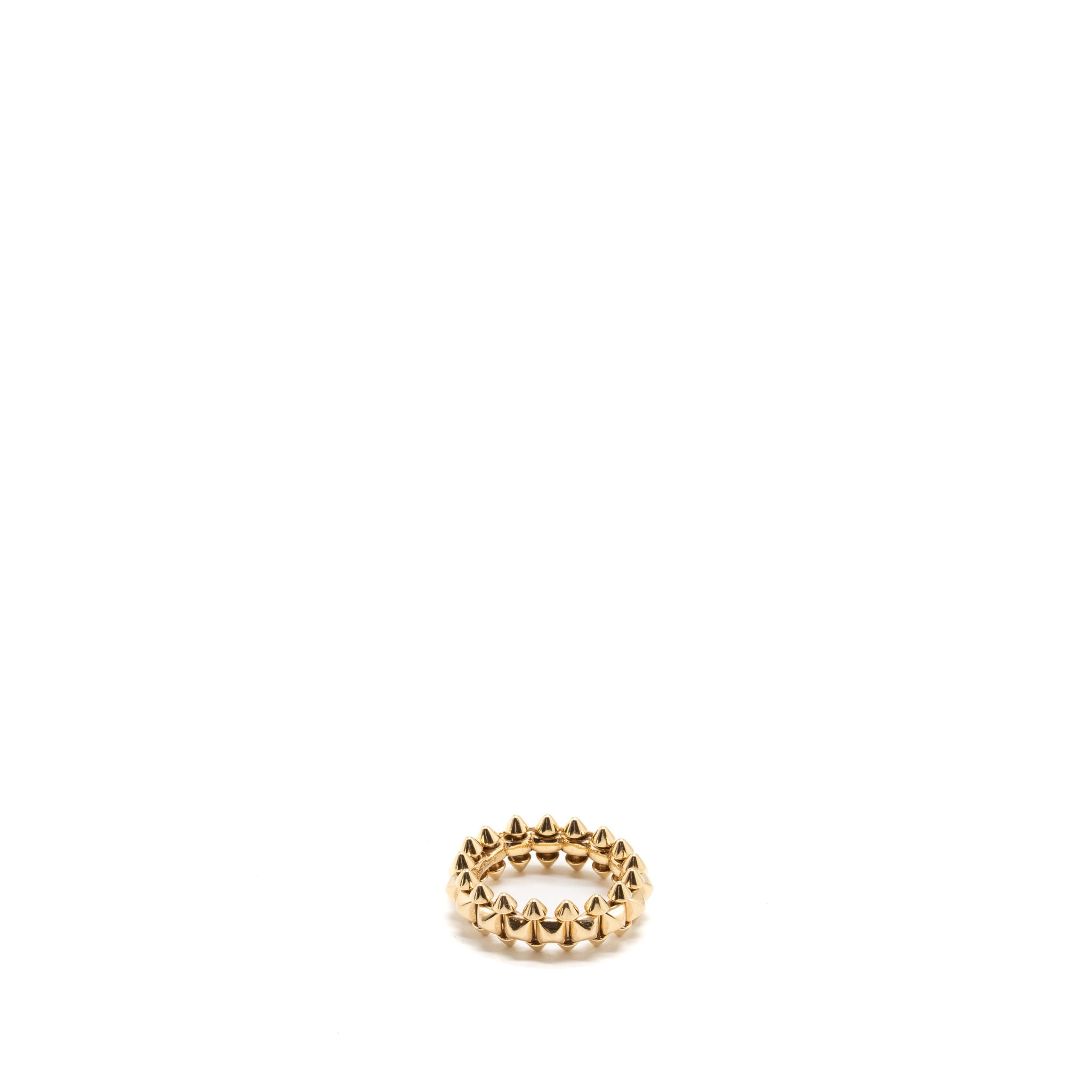 Cartier Size 53 Medium Model Clash De Cartier Ring Rose Gold