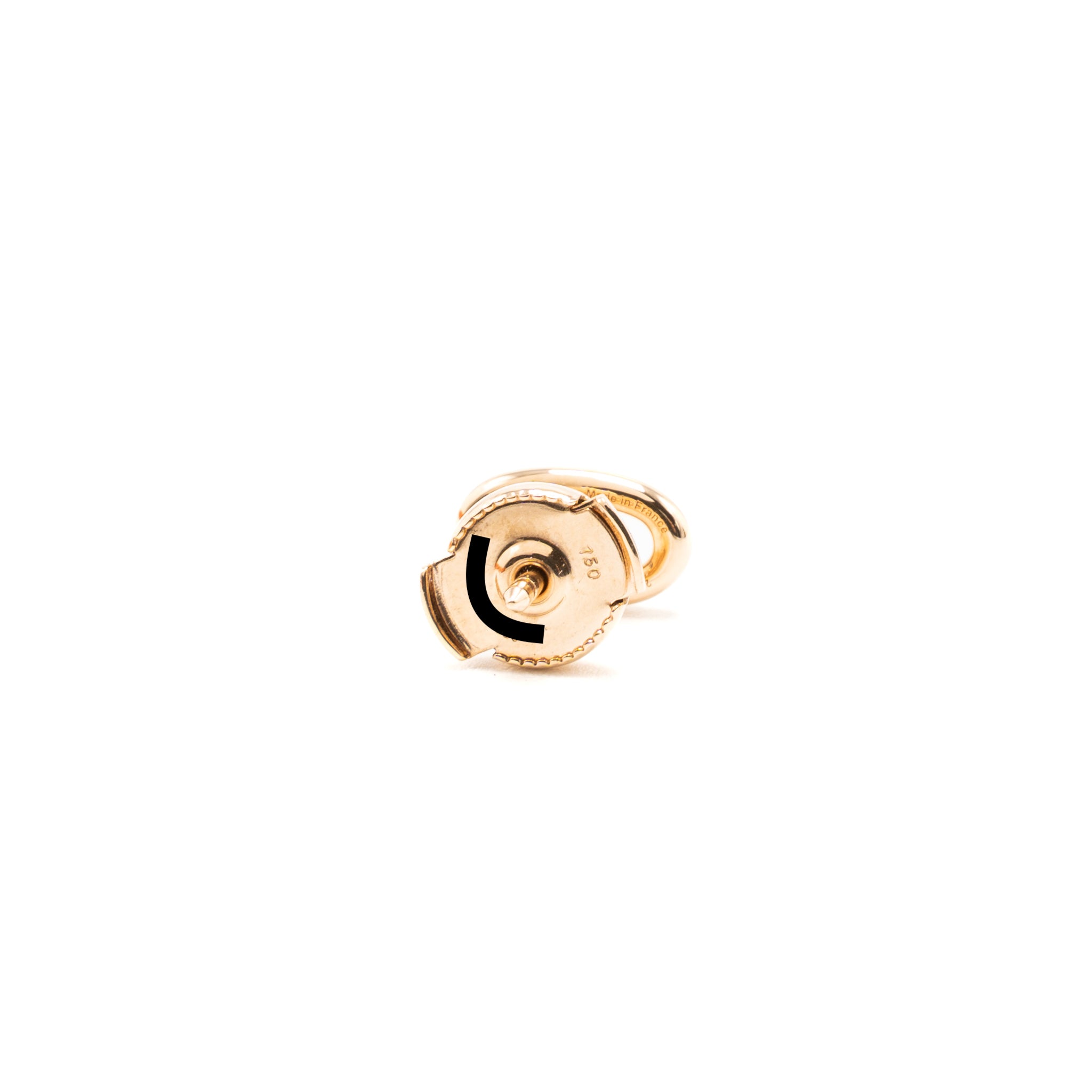 Hermes Farandole Earrings, Very Small Model Rose Gold - Image 6