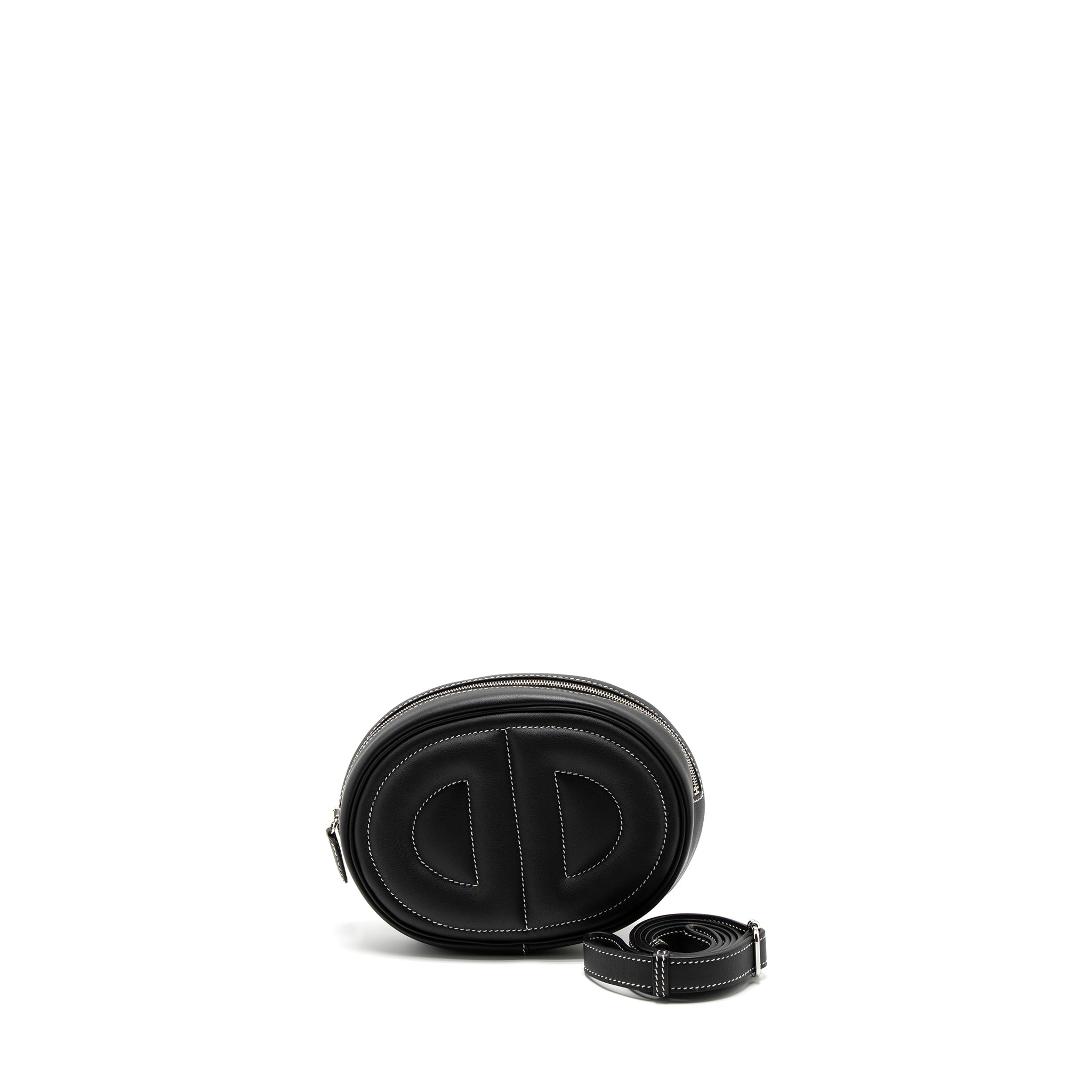 Hermes In-The-Loop Swift Black SHW Stamp Z