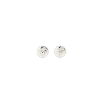 Hermes Ex-Libris Earrings Silver