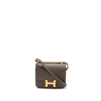Hermes Constance 24 Epsom Gris Etain RGHW Stamp D