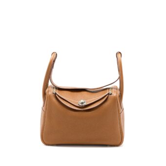 Hermes Lindy 26 Clemence Gold SHW Stamp T