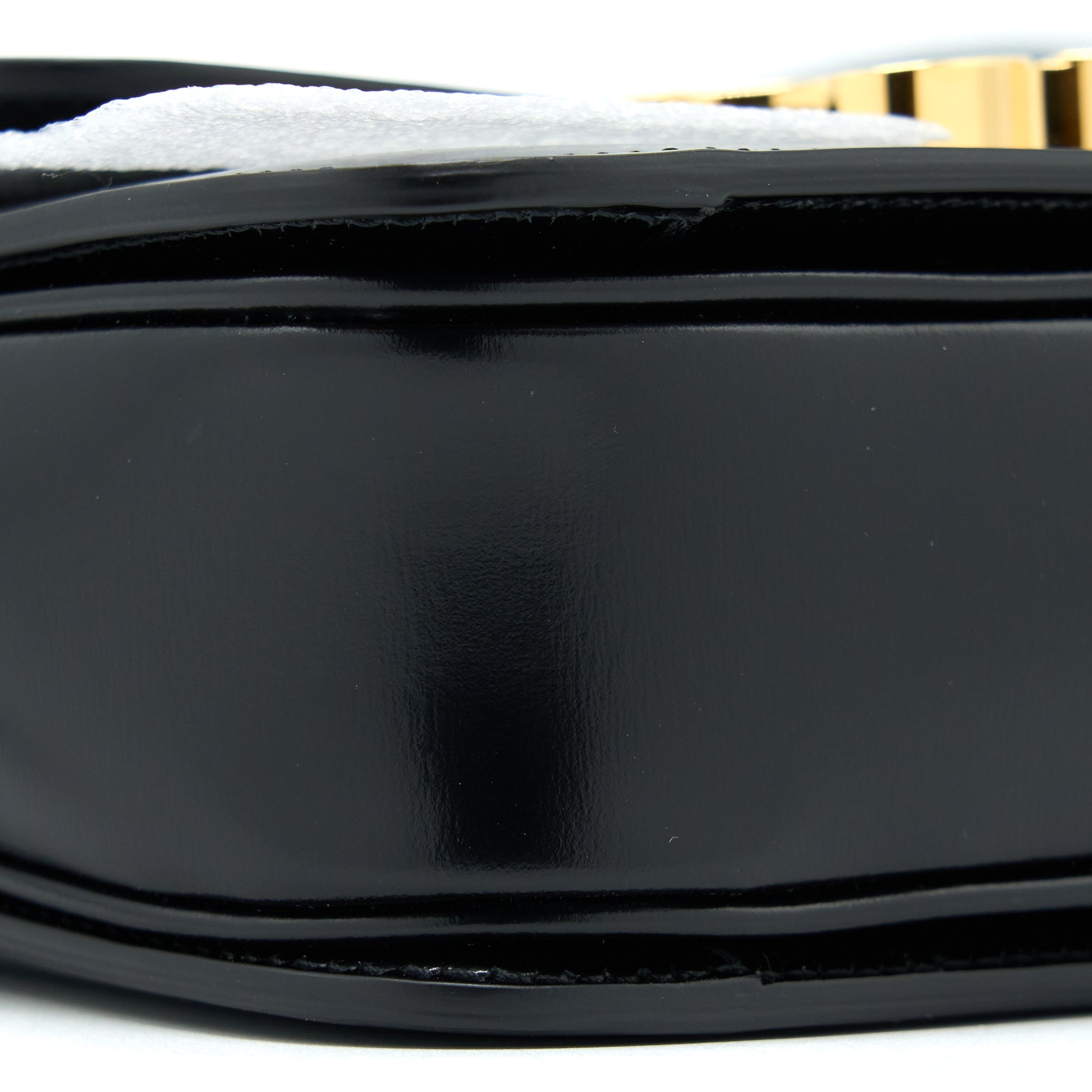 Celine Teen Triomphe Shoulder Bag Calfskin Black GHW - Image 8
