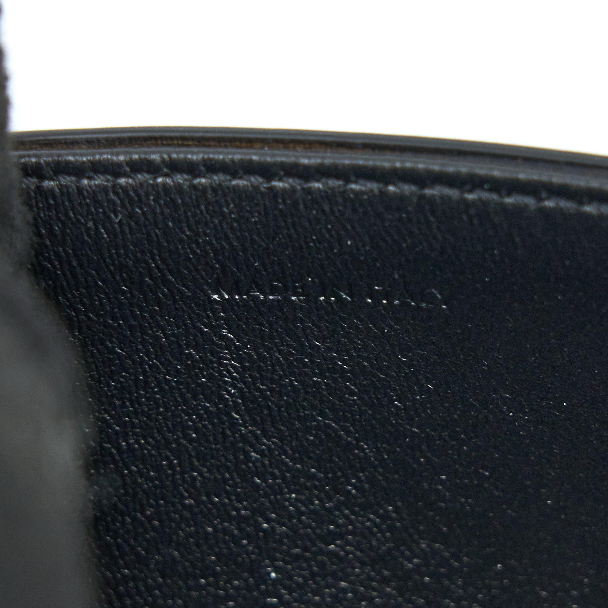Celine Teen Triomphe Shoulder Bag Calfskin Black GHW - Image 10