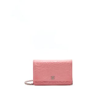 Chanel Camelia Wallet on chain Pink SHW