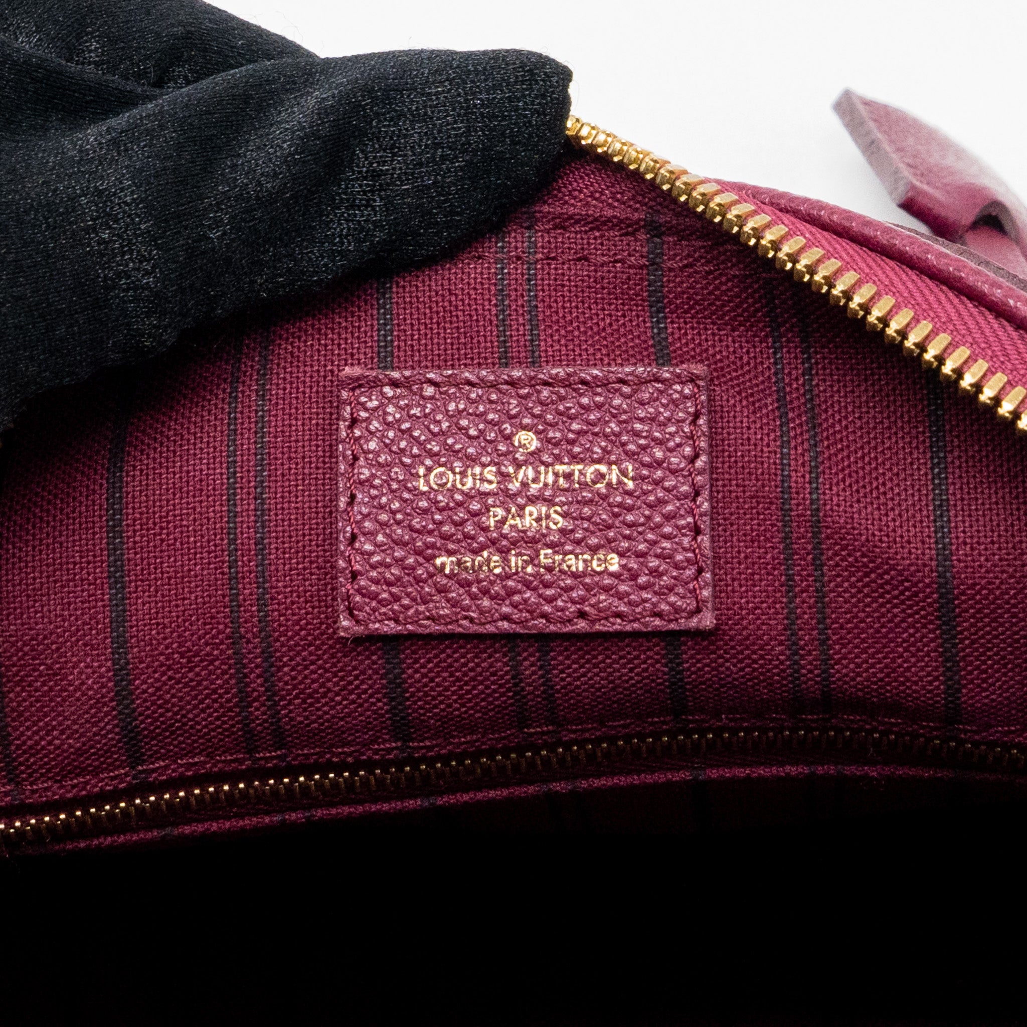 Louis Vuitton Speedy 25 Bandouliere Monogram Empreinte Purple GHW - Image 13