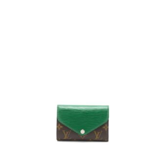 Louis Vuitton Compact Wallet EPI / Monogram Canvas SHW