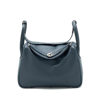 Hermes Lindy 30 Evercolour Vert Cypress SHW Stamp X