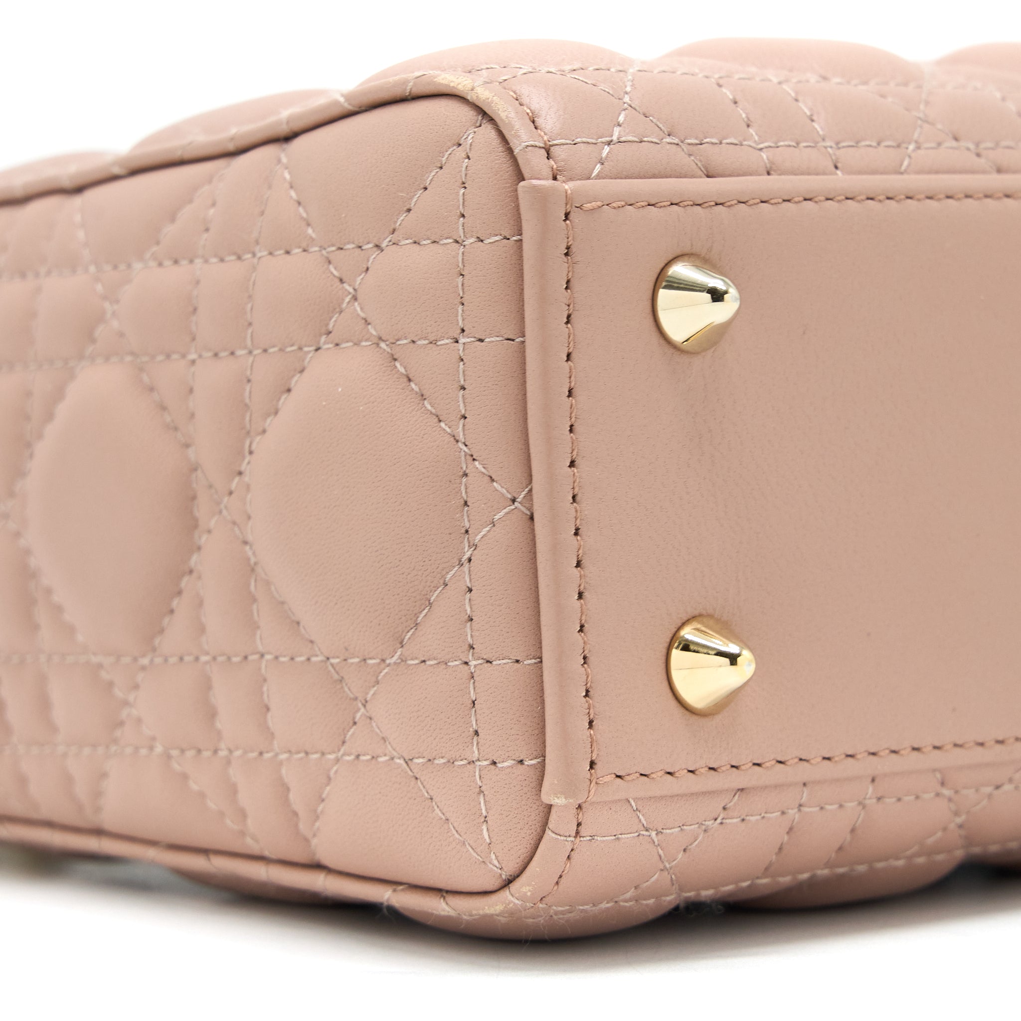 Dior Small Lady Dior My ABCDior Bag Lambskin Pink LGHW - Image 14