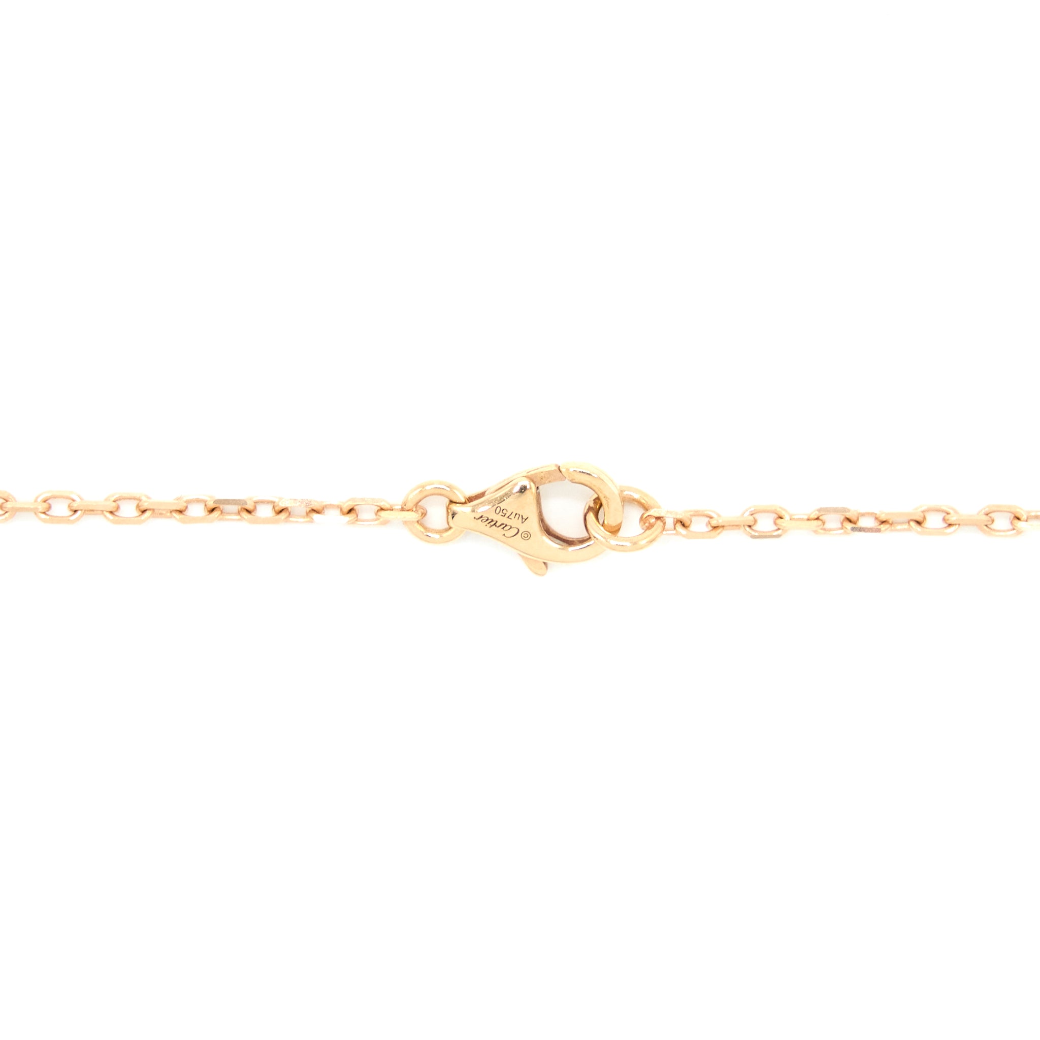 Cartier Trinity Necklace White Gold/Yellow Gold/Rose Gold/Diamonds - Image 5