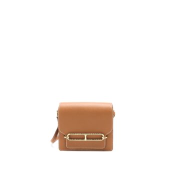 Hermes Mini Roulis Evercolor Gold LGHW Stamp Z