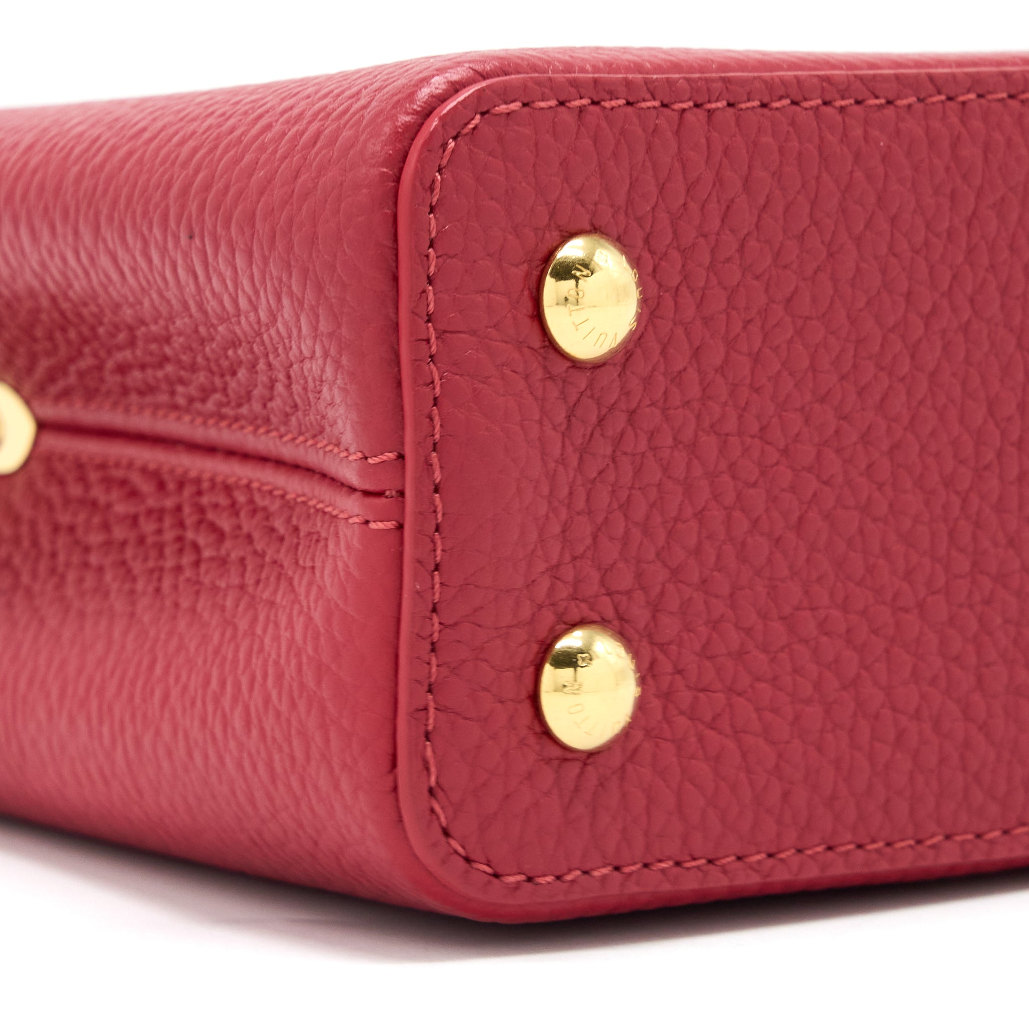 Louis Vuitton Capucines Mini Taurillon Scarlet GHW (New Version) - Image 11