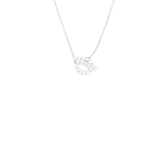 Hermes Finesse Necklace White Gold Diamonds