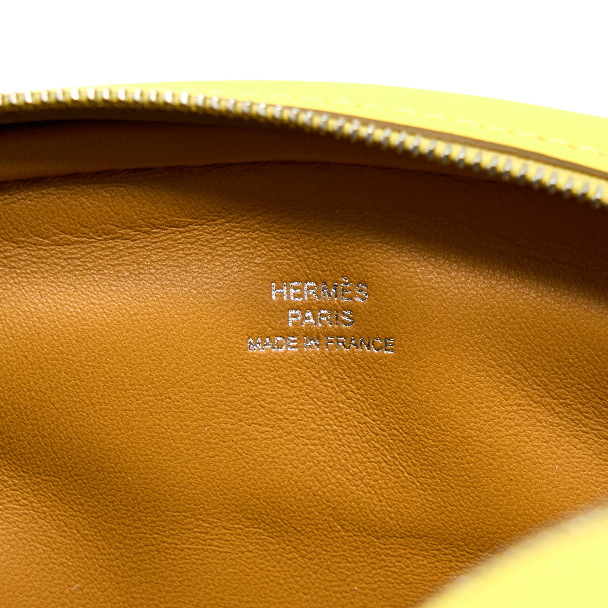 Hermes In The Loop Belt Bag Swift Lime/Sesame SHW Stamp U - Image 9
