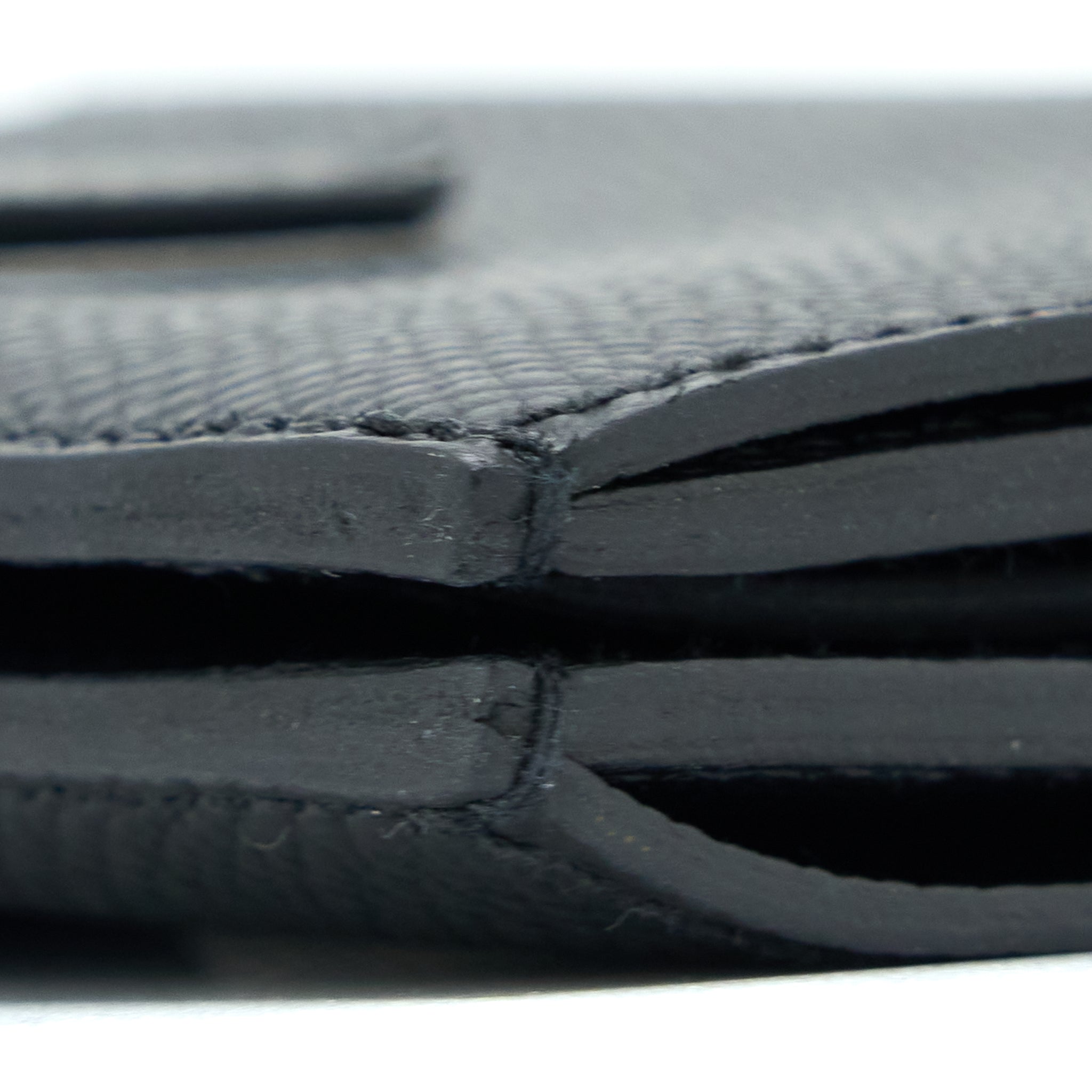Hermes Bearn Compact Wallet Epsom Black SHW Stamp Y - Image 8