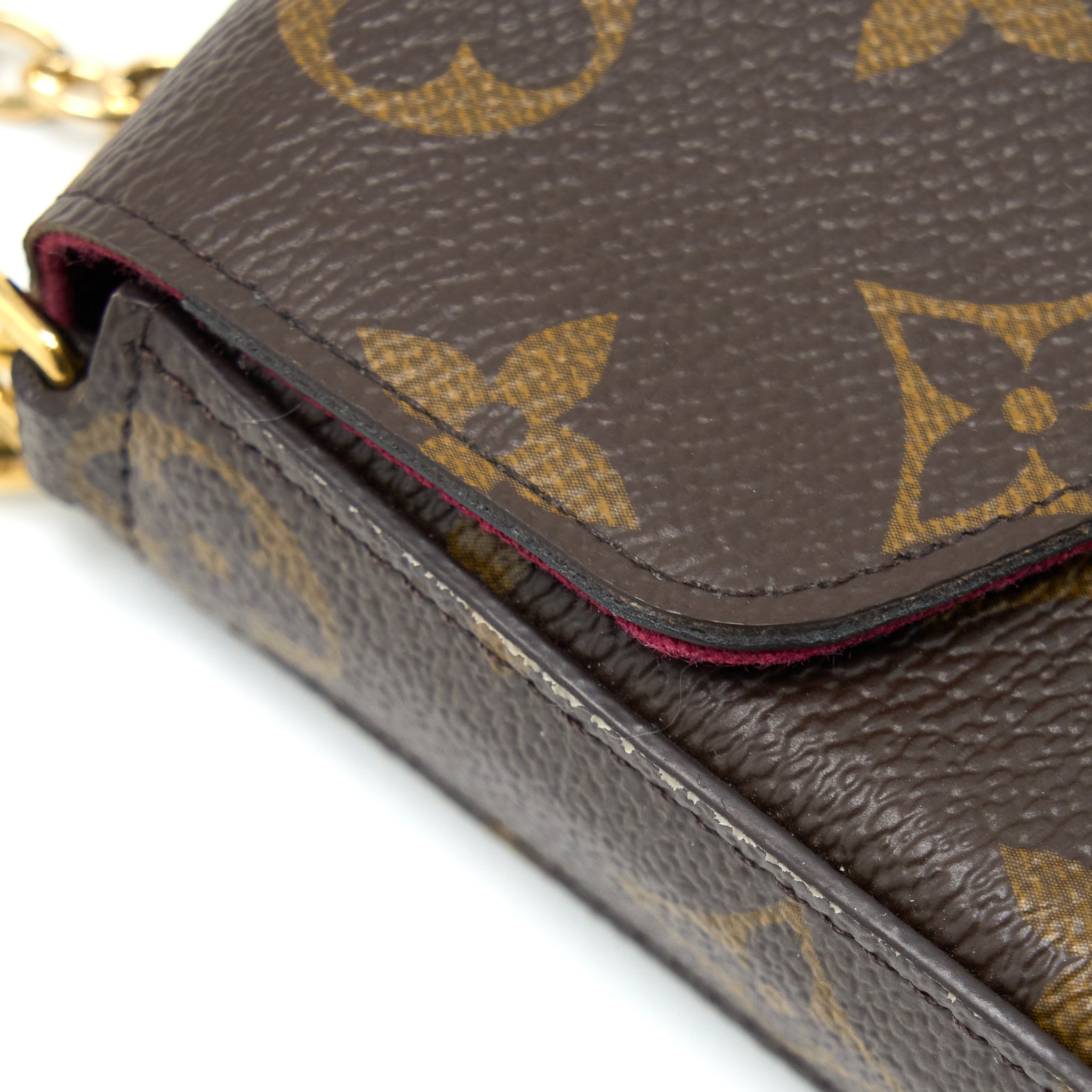 Louis Vuitton Felicie Pochette Monogram Canvas GHW - Image 7