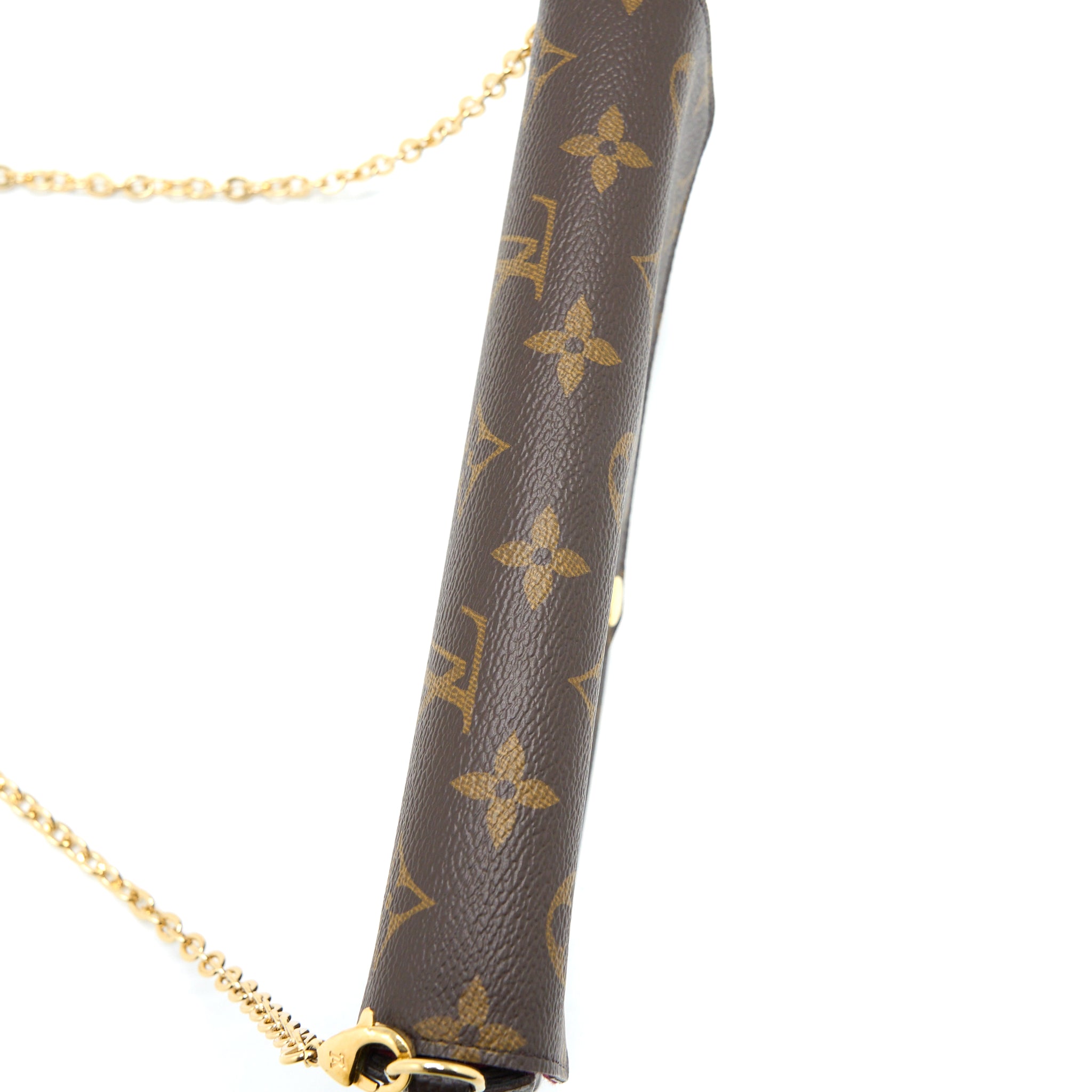 Louis Vuitton Felicie Pochette Monogram Canvas GHW - Image 8