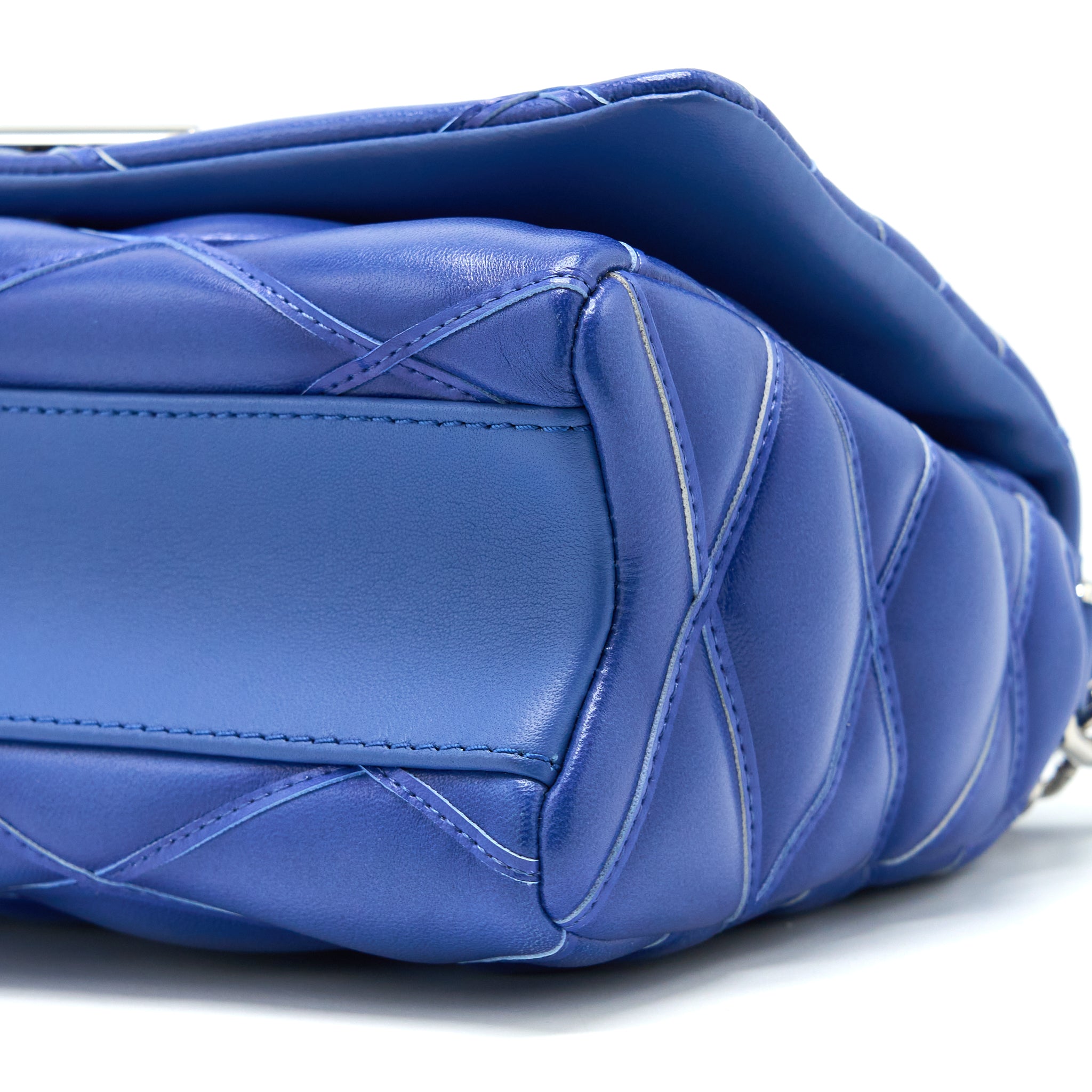 Louis Vuitton Go-14 Malletage PM Lambskin Blue SHW - Image 10