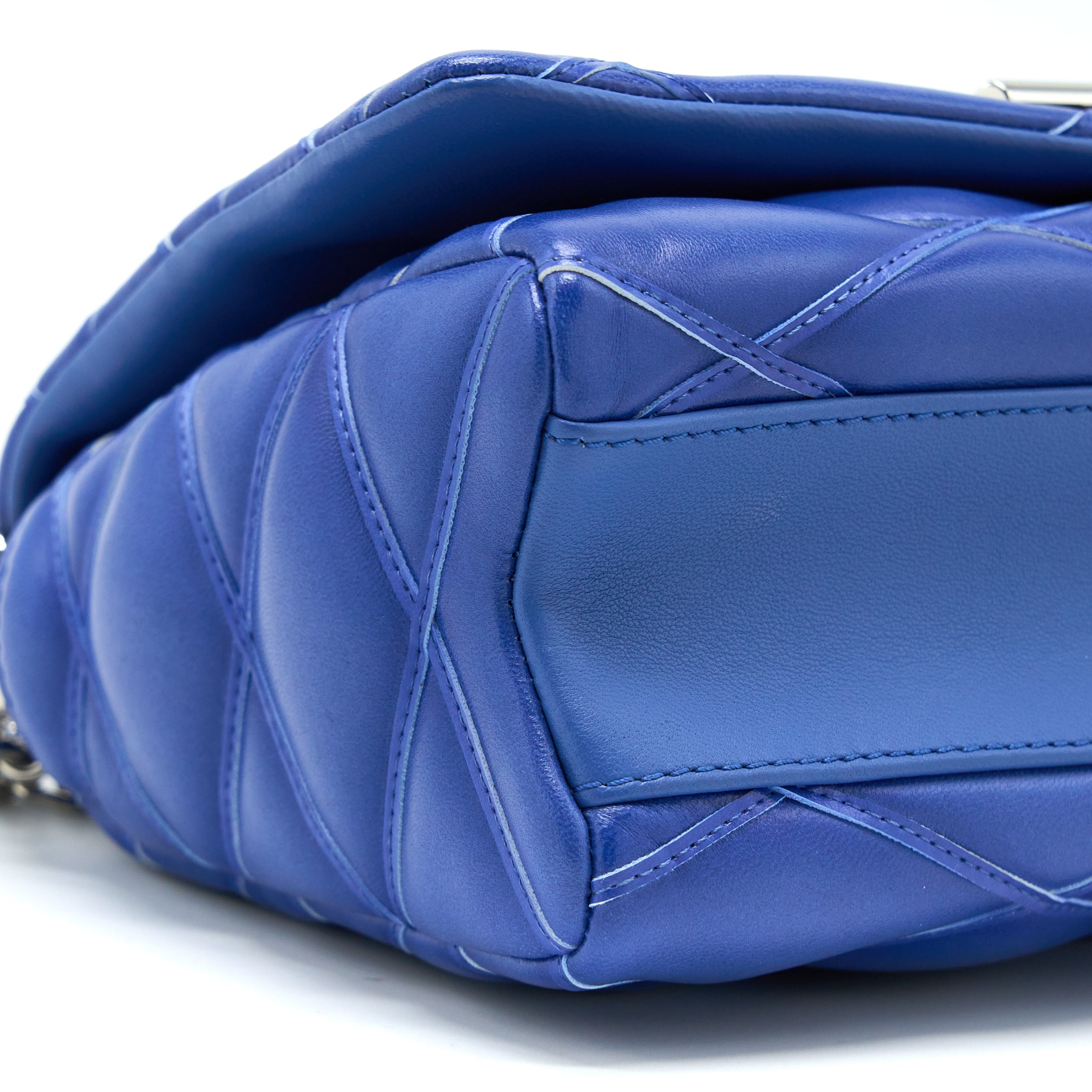 Louis Vuitton Go-14 Malletage PM Lambskin Blue SHW - Image 11