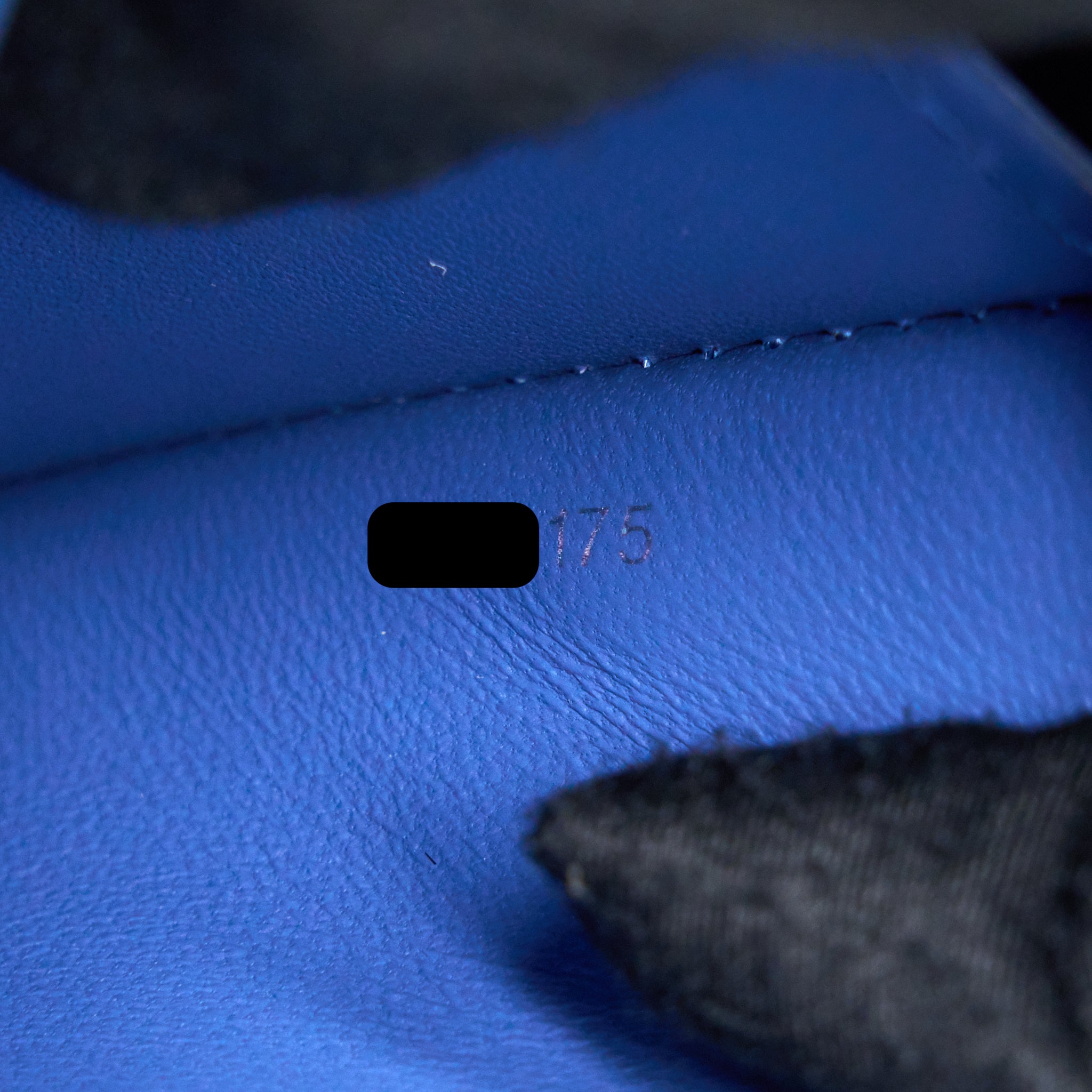 Louis Vuitton Go-14 Malletage PM Lambskin Blue SHW - Image 14