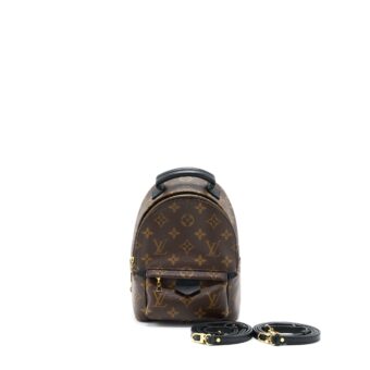 Louis Vuitton Palm Spring Mini Backpack Monogram Canvas(New Version Zipper)