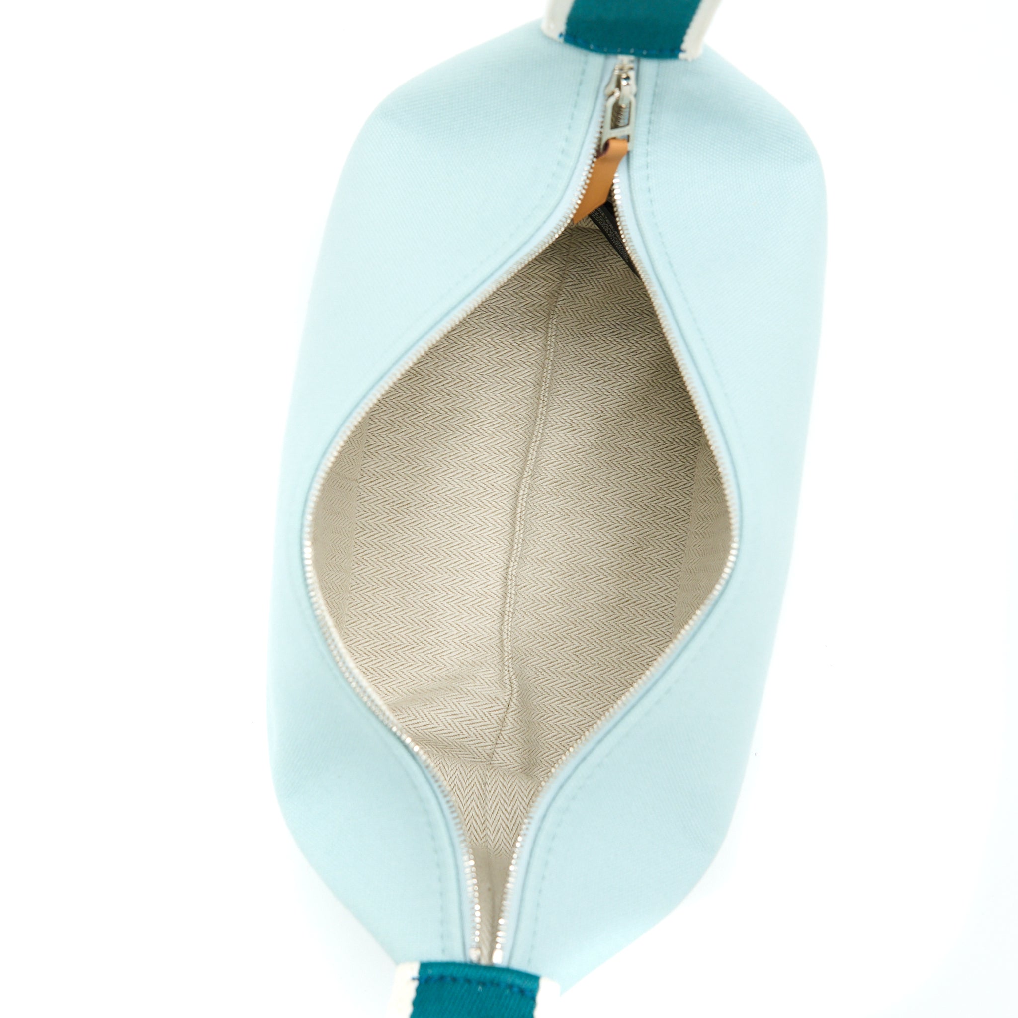Hermes Trousse De Toilette Brad A Brac PM Eucalyptus SHW - Image 9