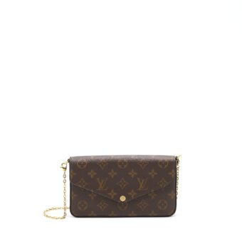 Louis Vuitton Felicie Pochette Monogram Canvas GHW