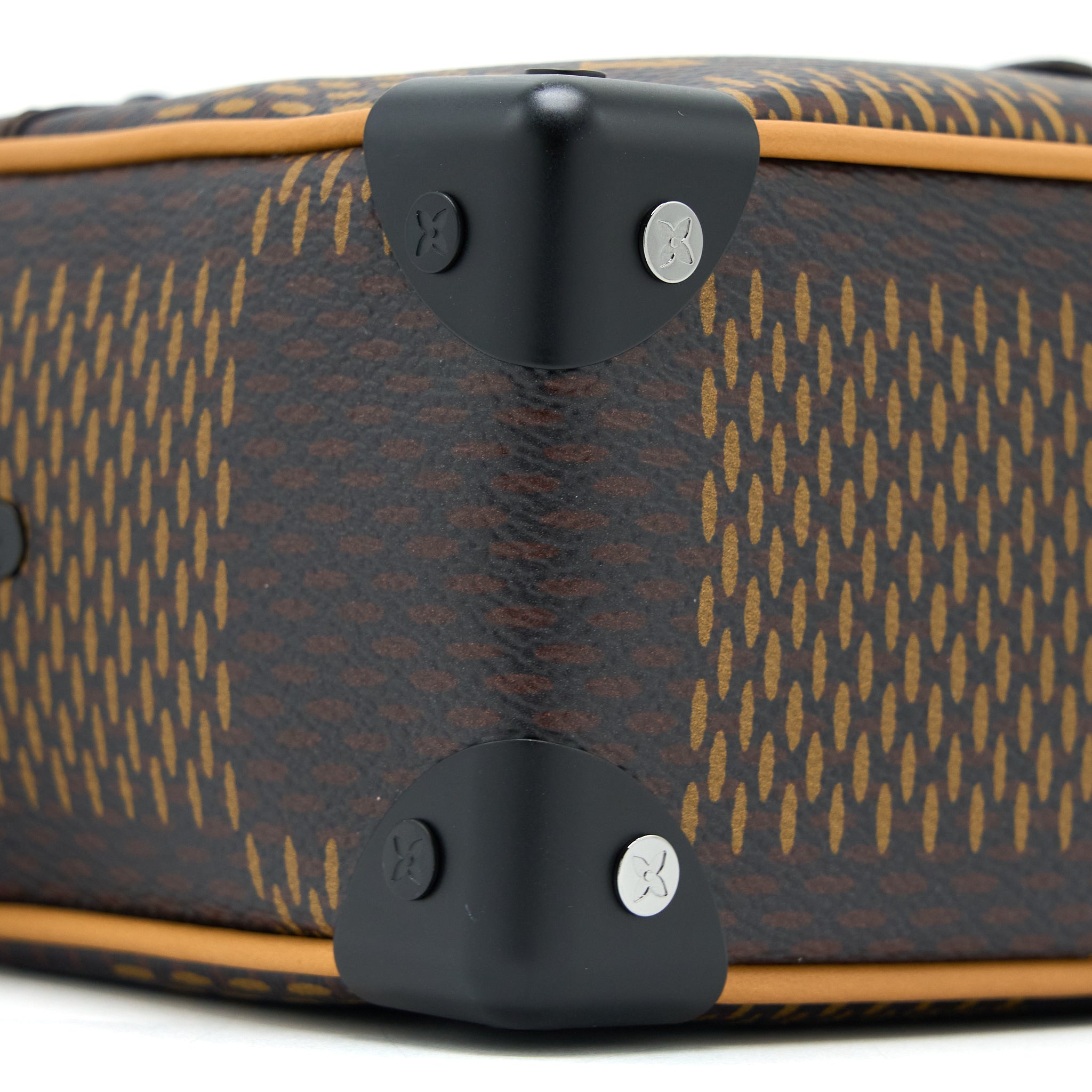 Louis Vuitton X Nigo Mini Soft Trunk Damier Ebene Matte Black Hardware - Image 8