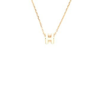 Hermes Mini Pop H Blanc RGHW