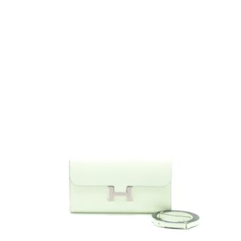 Hermes Constance To Go Epsom Vert Fizz SHW Stamp U