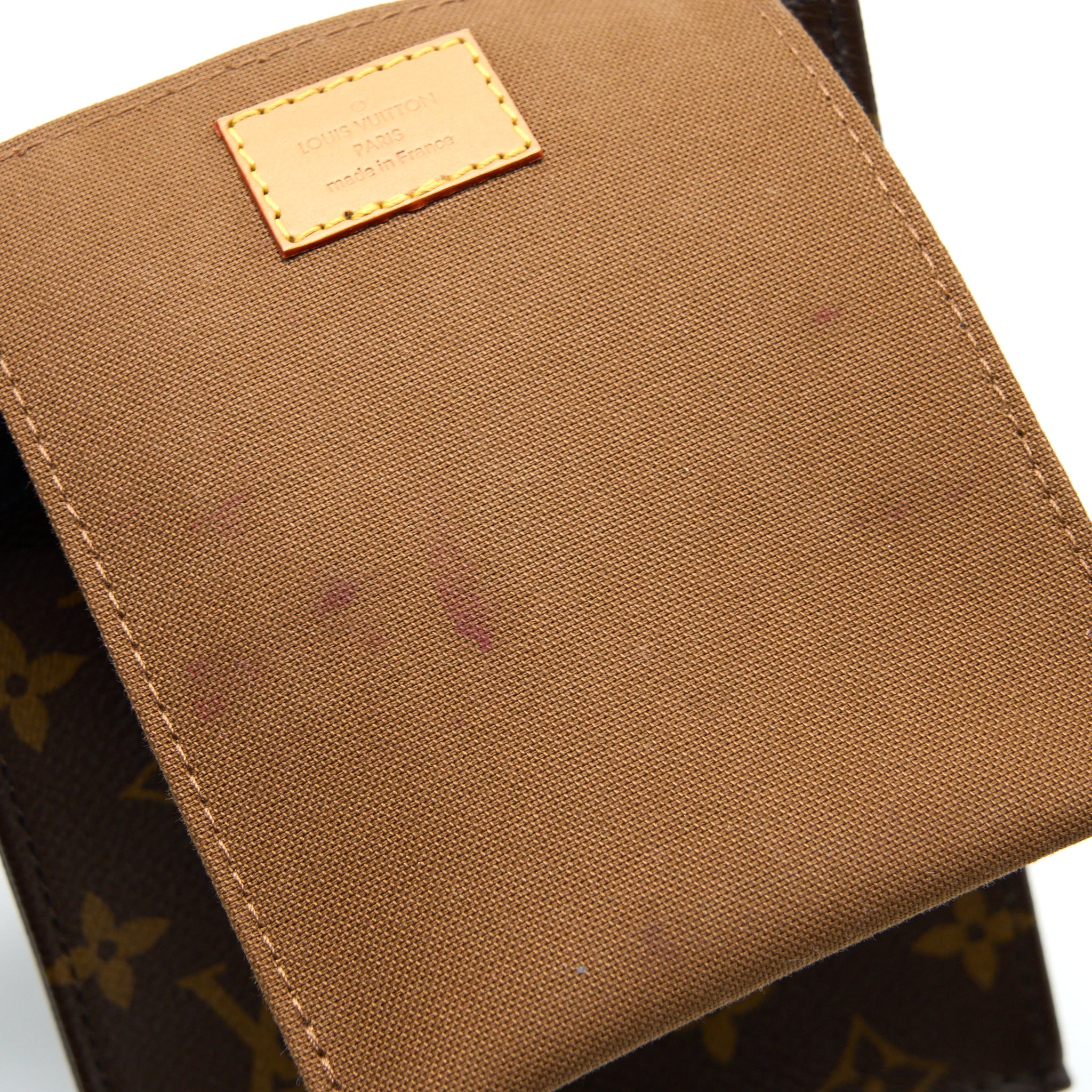 Louis Vuitton Petit Sac Plat Monogram Canvas GHW - Image 8
