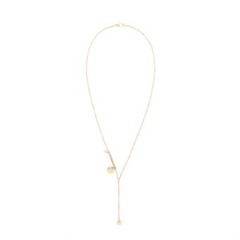 Hermes Ex-Libris Pendent, very small Model in rose gold set with a diamond