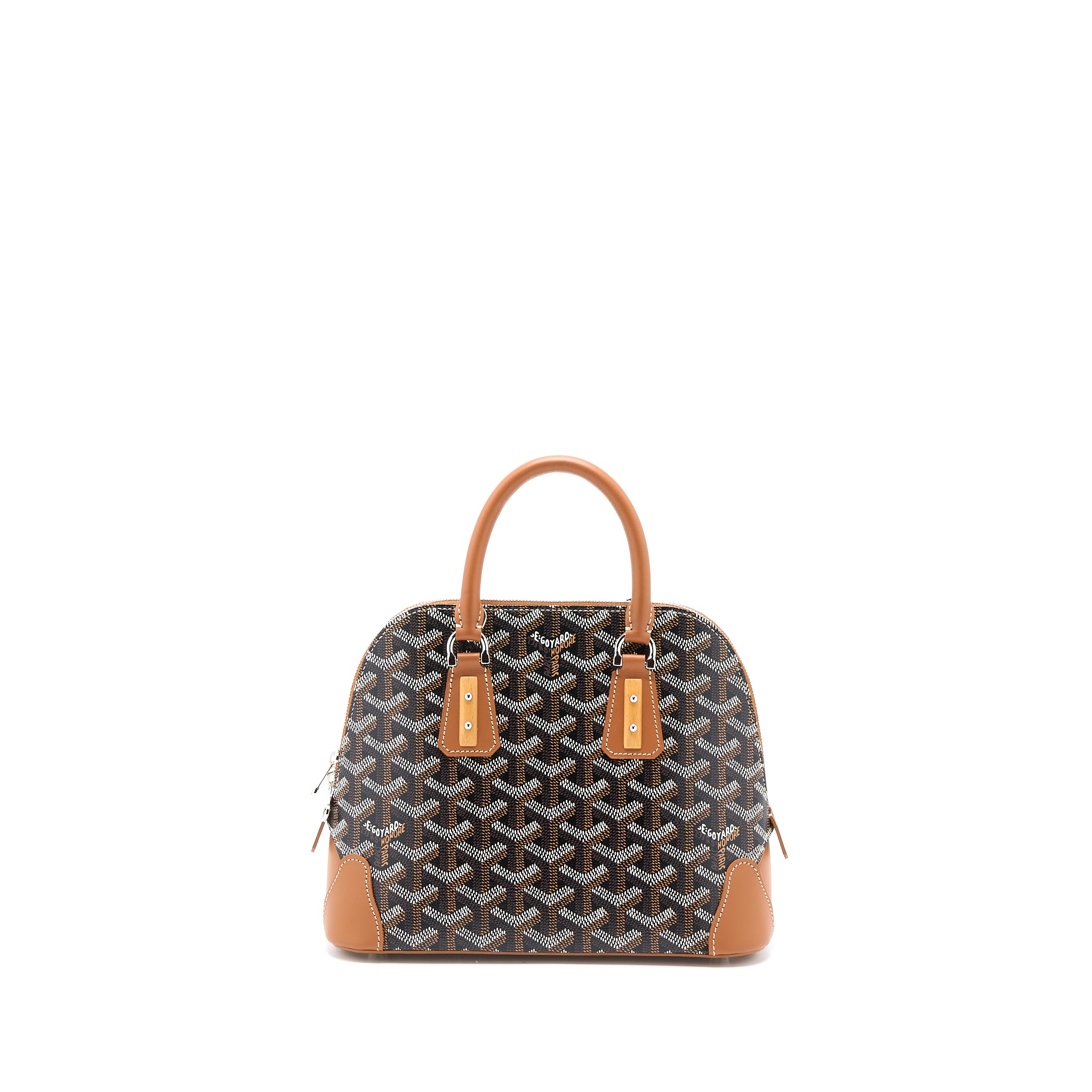 Goyard Vendome Mini Bag Canvas/Calfskin Brown/Multicolour SHW