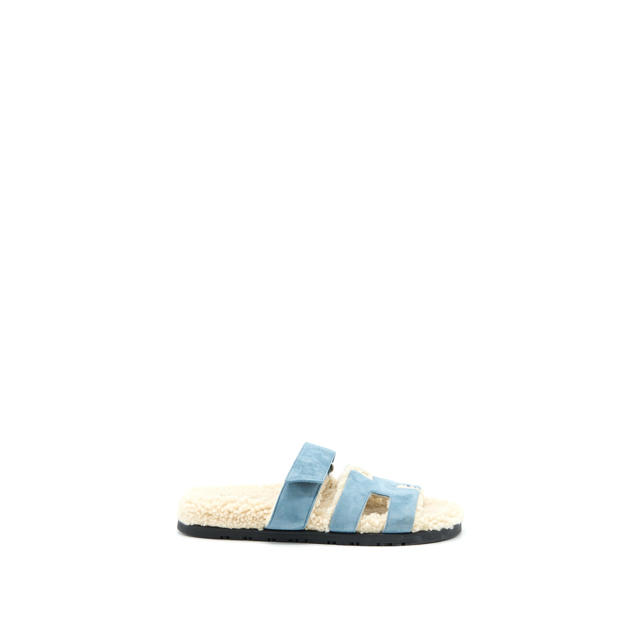 Hermes Size 36 Sandal Chypre Bleu Pineda - Image 5