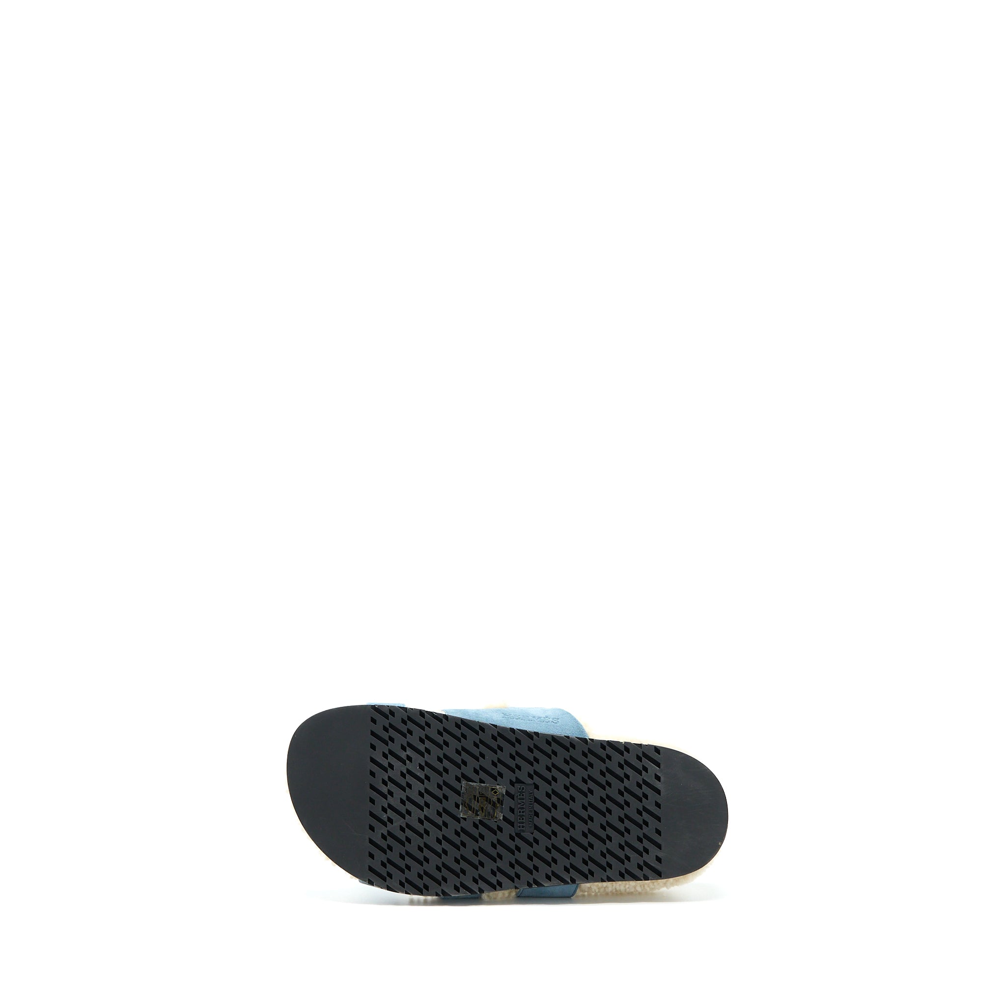 Hermes Size 36 Sandal Chypre Bleu Pineda - Image 6