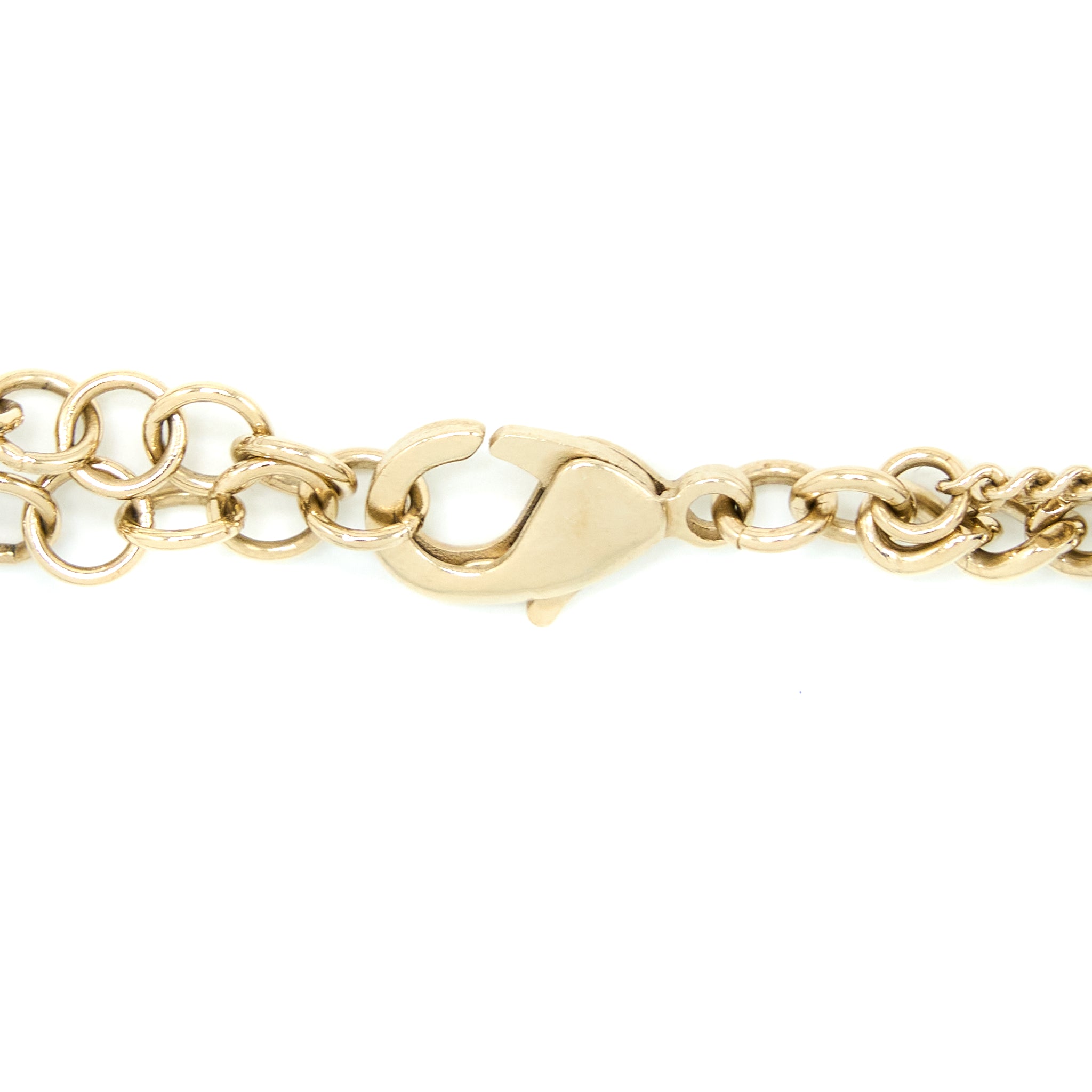 Chanel Crystal CC Logo Chocker Pearl/Crystal Light Gold Tone - Image 5