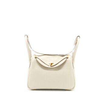 Hermes Lindy 26 Clemence Beton GHW Stamp U