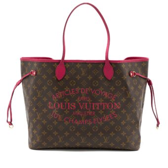 Louis Vuitton Neverfull GM Articles De Voyage Monogram Canvas GHW