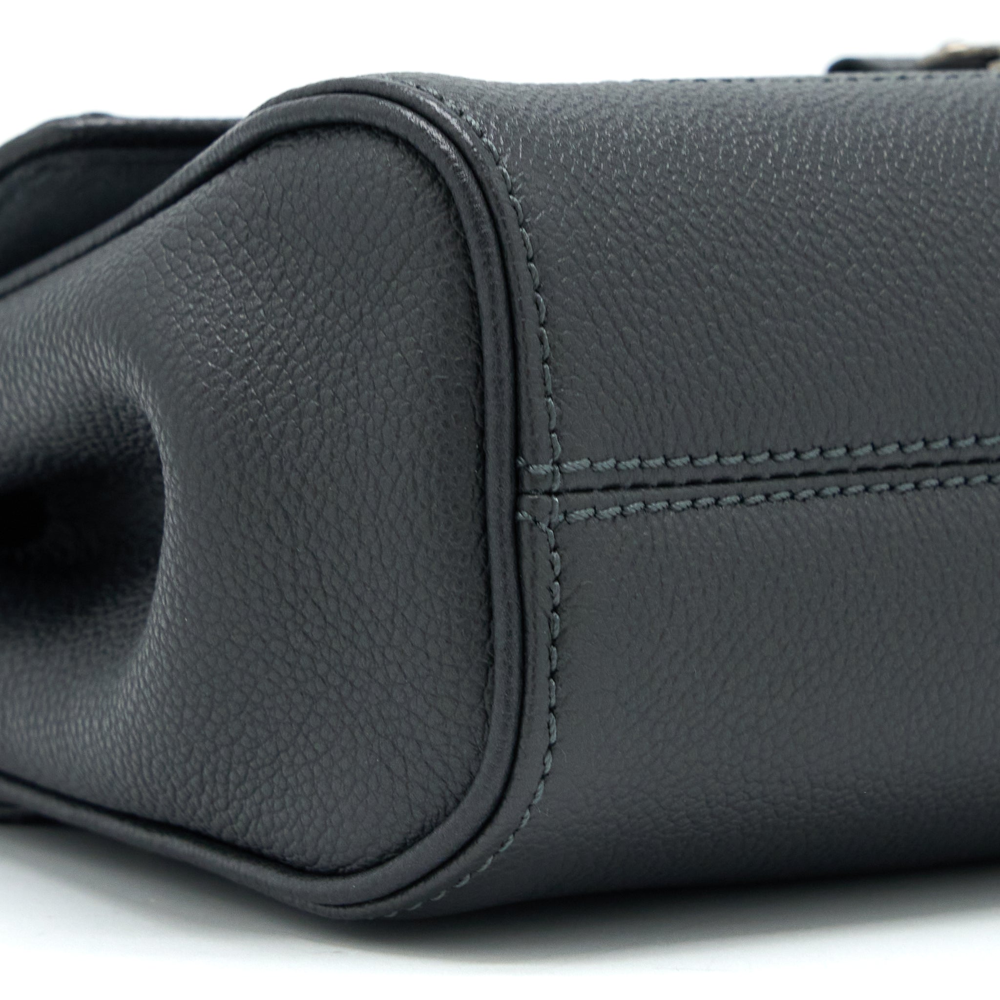 Louis Vuitton Saint Germaine Crossbody Bag Monogram Empreinte Black Brushed SHW - Image 9